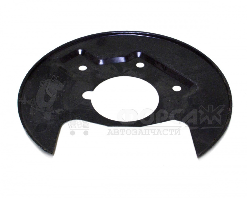Щит тормозной передний для а/м  3302 правый
