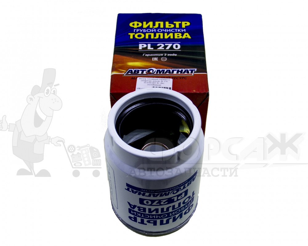 Фильтр топливный (элемент) к сепаратору дополн. PL 270 STANDART B+ (без отстойником)